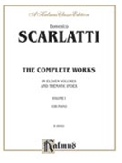 Complete Works Volume 1 #1-50 by Scarlatti for Piano