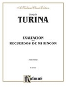 Exaltacion & Recuerdos De Me Rinson by Turina for Piano