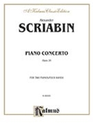 Concerto Opus 20 by Scriabin Alexander for 2 Piano 4 Hands