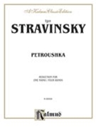 Petroushka by Stravinsky Igor for 1 Piano 4 Hands