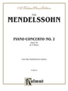 Concerto #2 Opus 40 D Minor by Mendelssohn Felix for 2 Piano 4 Hands
