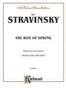 Rite Of Spring by Stravinsky Igor for 1 Piano 4 Hands