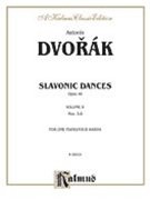 Slavonic Dances Opus 46 Volume 2 by Dvorak Antonin for 1 Piano 4 Hands