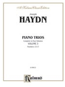 Trios for Violin Cello and Piano Volume III (Nos. 13-17) by Haydn Joseph for Piano Trio