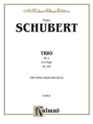 Trio No. 2 in E-Flat Major Op. 100 by Schubert Franz for Chamber Tr