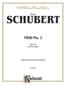 Trio No. 1 in B-Flat Major Op. 99 by Schubert Franz for Chamber Tr