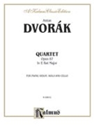 Quartet in E-Flat Major Op. 87 by Dvorak Antonin for Chamber Quartet