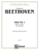 Piano Trio No. 1 - Op. 1 No. 1 by Beethoven Ludwig van for Chamber Tr