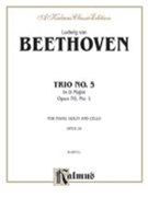 Piano Trio No. 5 Op. 70 No. 1 by Beethoven Ludwig van for Chamber Tr