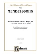 Midsummer Night's Dream Opus 61 by Mendelssohn Felix for Major Work