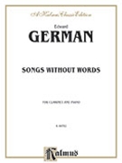 Song Without Words by German Edward for Clarinet
