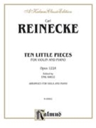 Ten Little Pieces (Petits Morceaux) Op. 122A by Reinecke Carl for Viola