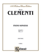 Sonatas Volume 1 #1-7 by Clementi Muzio for Piano