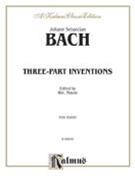 Inventions 3-part by Bach Johann Sebastian - Mason - for Piano