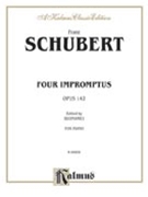 4 Impromptus Opus 142 by Schubert - Buonamici - for Piano