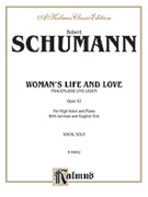 Woman's Life and Love (Frauenliebe und Leben) Op. 42 by Schumann Robert for Voice