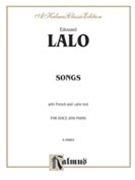 Songs for Voice and Piano by Lalo Edouard for Voice (+douard Lalo)