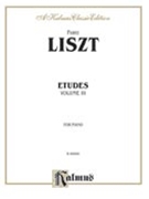 Etudes Volume 3 by Liszt Franz for Piano