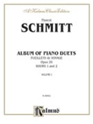 Album Of Piano Duets Opus 26 Books 1-2 by Schmitt for 1 Piano 4 Hands