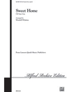 Sweet Home by Spiritual - Whalum Wendell - for SATB