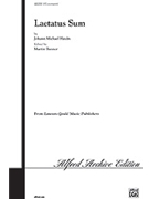 Laetatus Sum by Haydn Michael - Banner Martin - for SATB