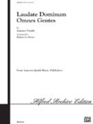 Laudate Dominum Omnes Gentes by Vivaldi Antonio Lucio - Hines Robert - for SATB
