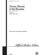 Dormi Dormi O Bel Bambin by Italian Christmas Ca - DeCormier Robert - for SATB