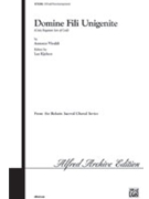 Domine Fili Unigenite by Vivaldi Antonio Lucio - Kjelson Lee - for SATB