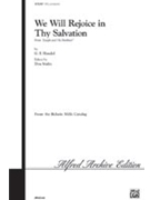 We Will Rejoice In Thy Salvation by Handel George Frideric - Malin Don - for SATB