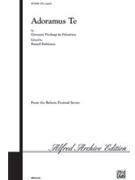 Adoramus Te by Palestrina Giovanni Pierluigi da - Robinson Russell L - for SATB a cappella