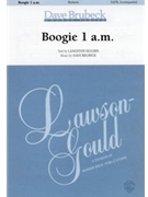 Boogie 1 A.m. by Brubeck Dave for SATB