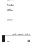 Sanctus by Haydn Joseph - Robinson Russell L - for 3-Part Mixed