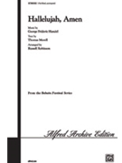 Hallelujah Amen by Handel George Frideric - Robinson Russell L - for 3-Part Mixed