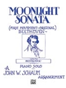 Sonata Opus 27 #2 1st Movement by Beethoven Ludwig van - Schaum - for Piano