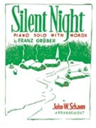 Silent Night by Gruber Franz - Schaum - for Piano Solo