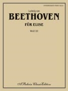 Fur Elise by Beethoven Ludwig van for Piano