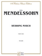Wedding March by Mendelssohn Felix for Piano