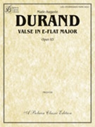 Valse Opus 83 E-flat by Durand for Piano