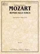 Rondo Alla Turca K331 by Mozart Wolfgang Amadeus for Piano