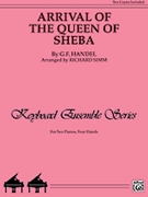 Arrival Of The Queen Of Sheba by Handel George Frideric - Simm Richard - for 2 Piano 4 Hands