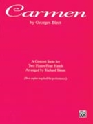 Carmen by Bizet Georges - Simm Richard - for 2 Piano 4 Hands