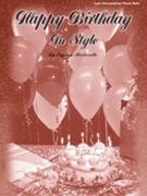 Happy Birthday In Style by Hill - Rocherolle - for Piano
