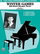 Winter Games 1988 (Winter Olympic Theme) by Foster David - Coates Dan - for Piano