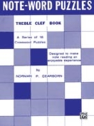 Note-word Puzzles by Dearborn Norman P for Game (Treble Clef Book)