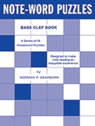 Note-word Puzzles by Dearborn Norman P for Game (Bass Clef Book)