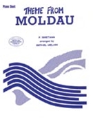 Theme from The Moldau by Smetana Bedrich - Melvin - for 1 Piano 4 Hands