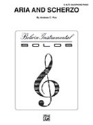 Aria & Scherzo by Fox Andrew C. for Alto Saxophone and Piano