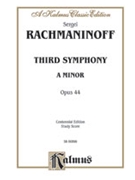 Third Symphony in A Minor Op. 44 by Rachmaninoff Sergei for Full Orche