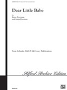 Dear Little Babe by Poorman Sonja and Berta for SATB