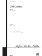 Ubi Caritas by Leavitt John for SATB